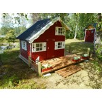 Casuta de Joaca Tom Palmako PlayHouse 5,1 m2 - Casa etajata pe 2 nivele pentru copii